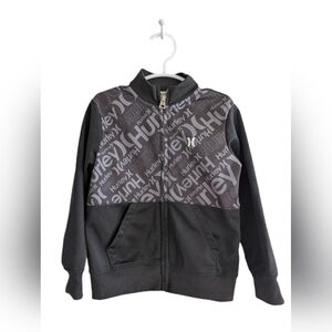 Hurley Kids Gray and Black Hoodie